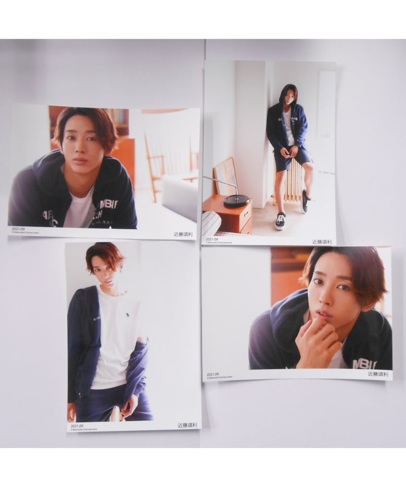 キズ有】近藤頌利 2021.09 ブロマイド4枚セット | K-BOOKS K-POP館