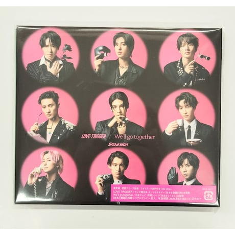 Snow Man　CD　「LOVE TRIGGER/We'll go together」[通常盤]