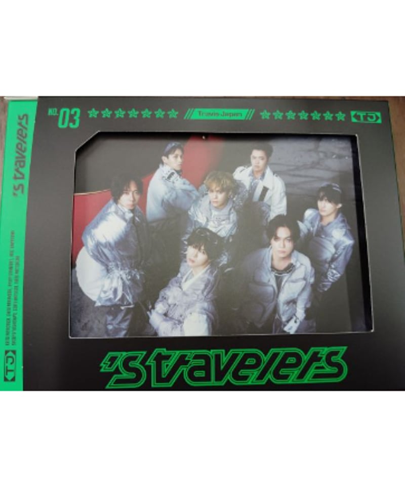 開封品/CD単品】 Travis Japan 3rd ALBUM『's travelers』