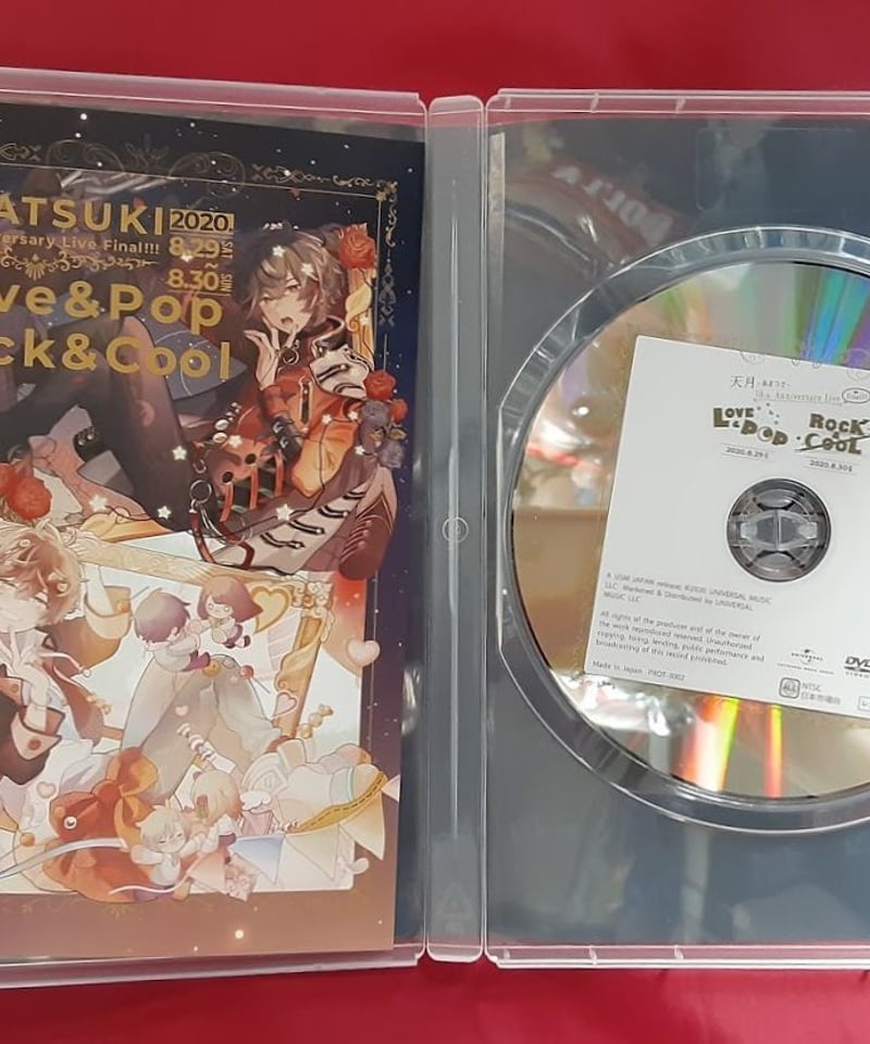 盤面キズ有】天月 DVD｢天月 10th Anniversary Live Final!!!