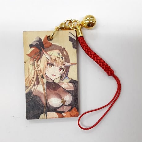 【キズ有】にじさんじ 　星川サラ　にじさんじ スクラッチ第五弾　木札キーホルダー