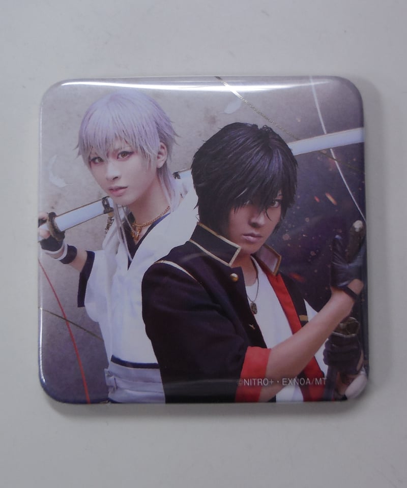 刀ミュ 鶴丸国永 大倶利伽羅 双騎出陣 缶バッジ（戦闘ver.） 2