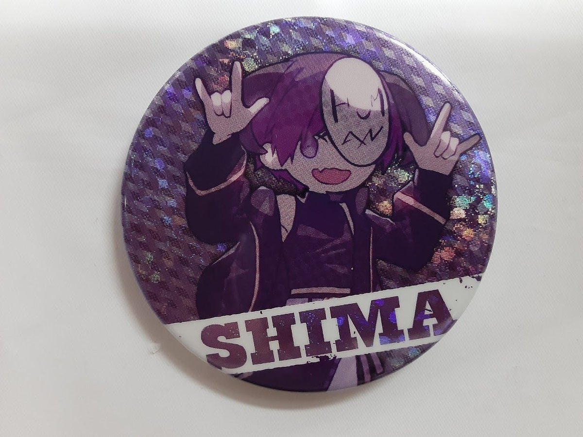 浦島坂田船 志麻 Happy Halloweeeen 浦島坂田幽霊船2021 缶バッジ