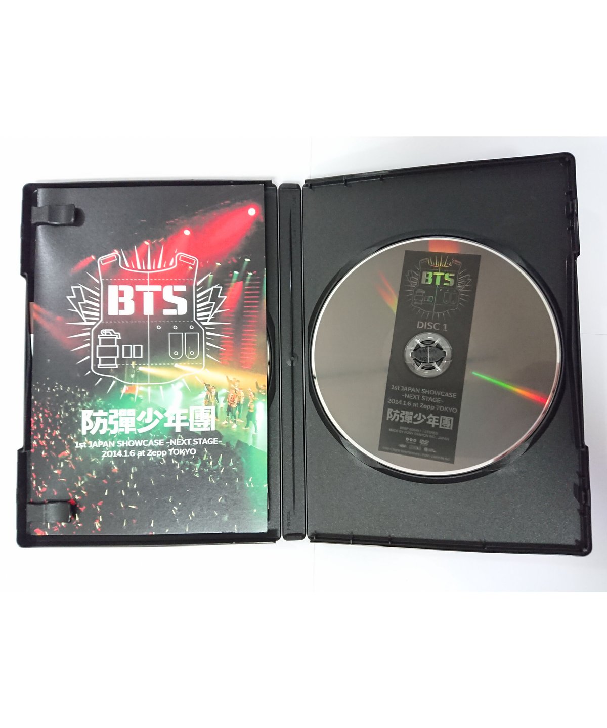 BTS　1st JAPAN SHOWCASE DVD