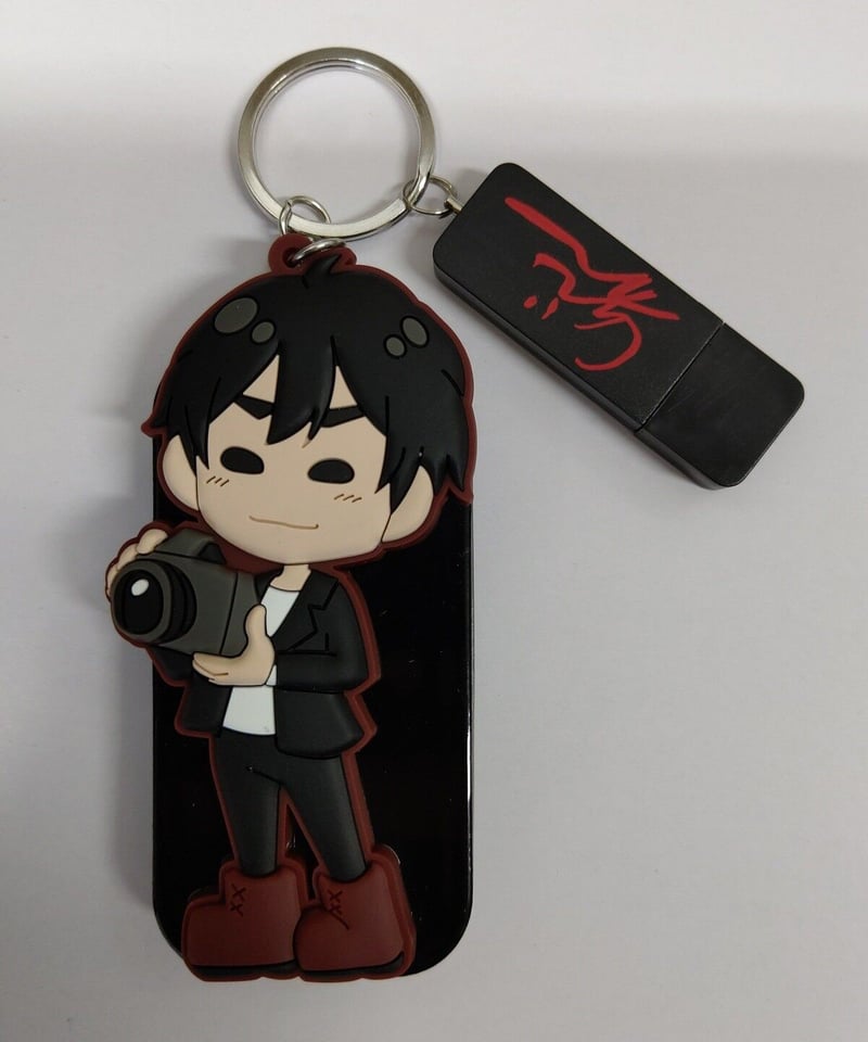 津田健次郎 しゃべるオリジナルマスコット付USBメモリ (電池欠品) | K