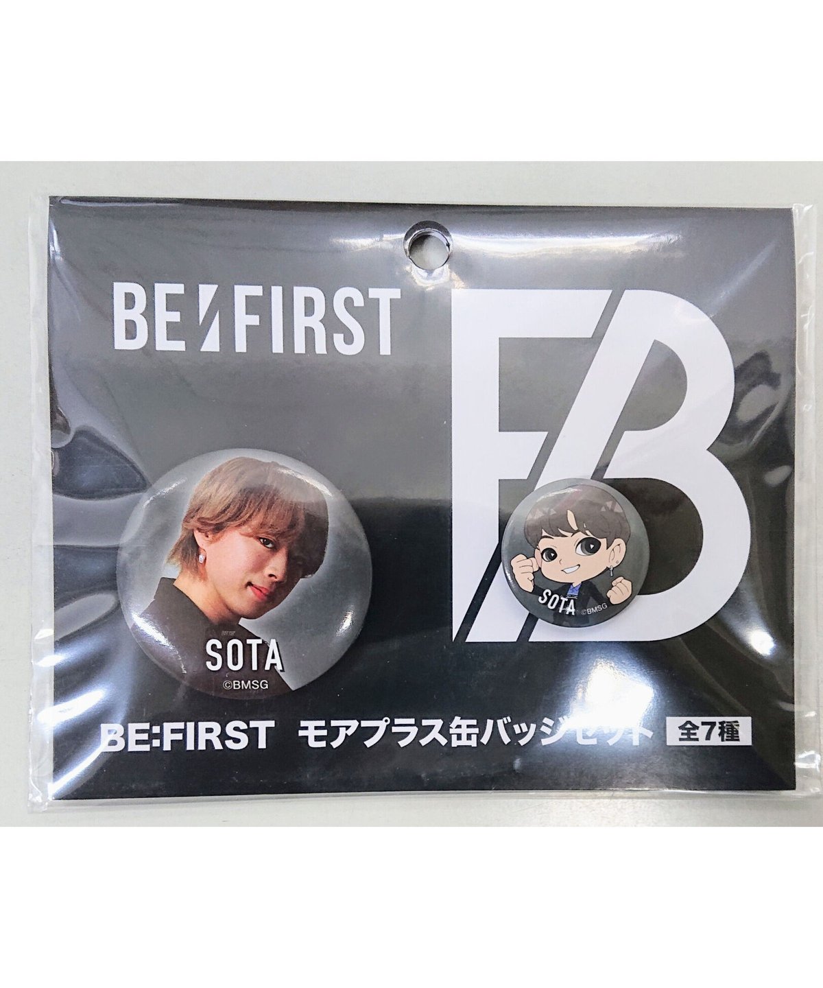 【未開封】BE:FIRST セガプラザ モアプラス 缶バッジセット ◆ SOTA