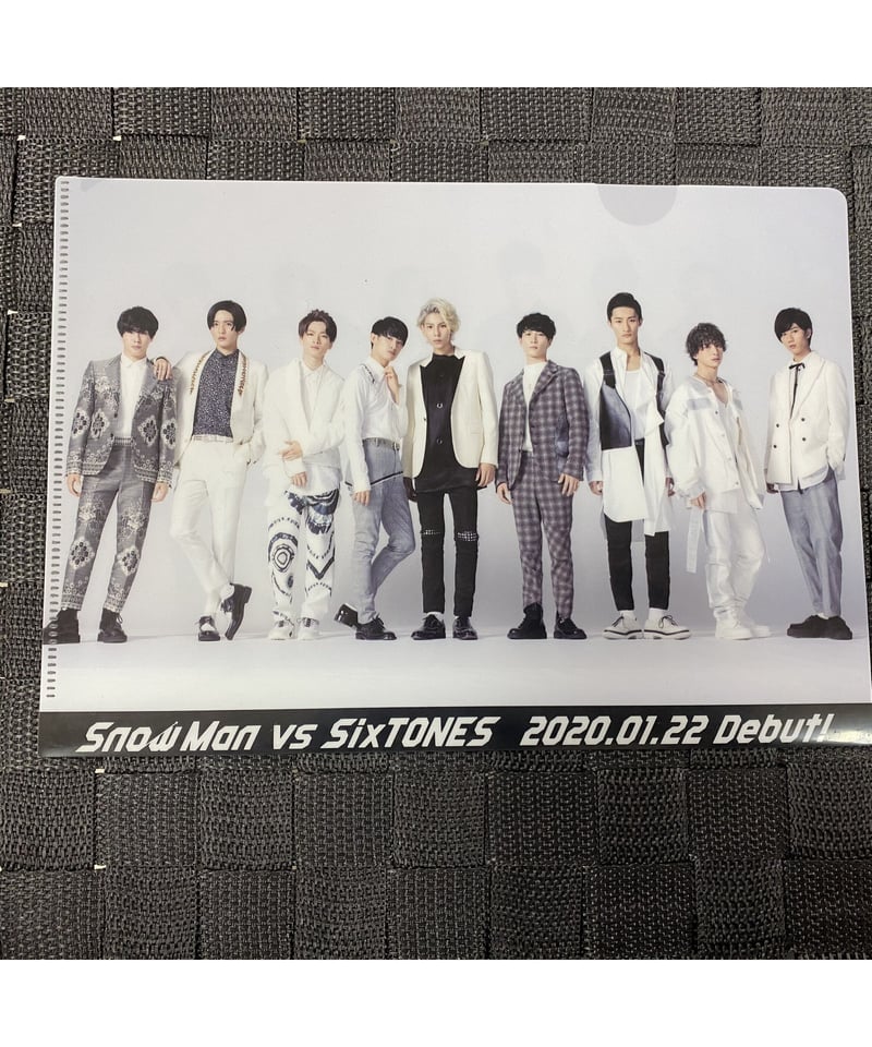 SnowMan VS SixTONES ミニクリアファイル 1 | K-BOOKS K-P