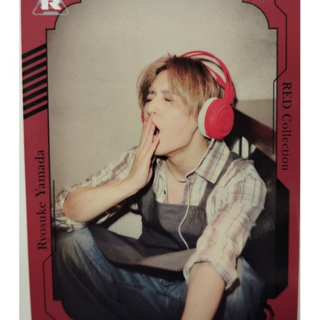 「Ryosuke Yamada LIVE TOUR 2025 RED」 山田涼介 ビジュアルカード ノーマル