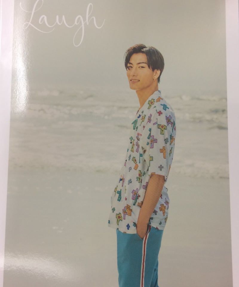 里中将道 サイン本○ 1st写真集「Laugh&ROUGH」2巻セット 里中将道