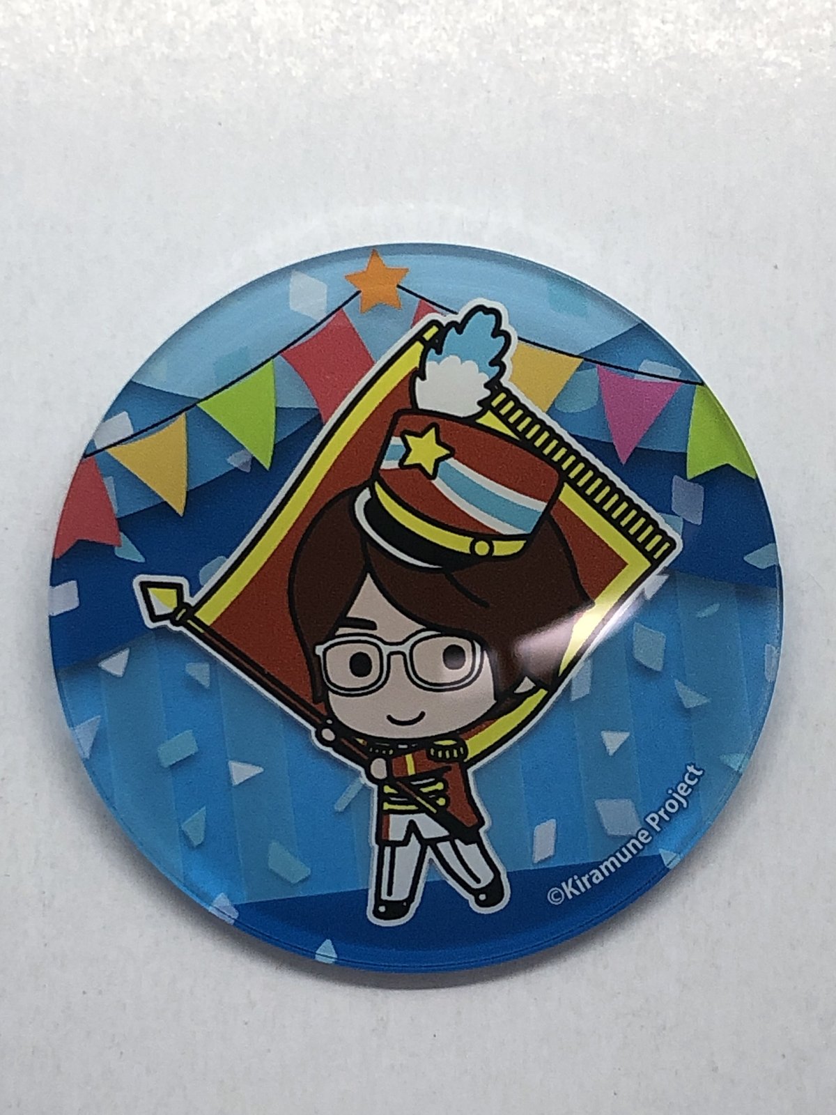 江口拓也 「セガコラボカフェ Kiramune cafe 丸型アクリルカラーバッジ