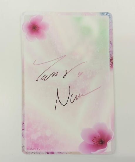 GMMTV BOYS SELFIE RANDOM CARD DREAMY BLOSSOM COLLECTION シークレット TAYNEW