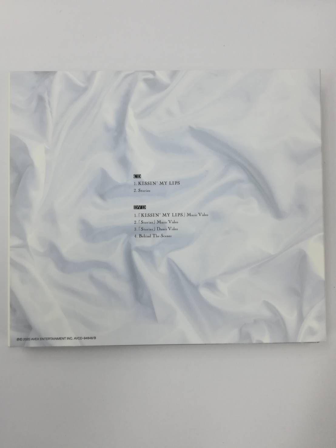 Snow Man CD 「KISSIN' MY LIPS/Stories」 [DVD付初回盤A