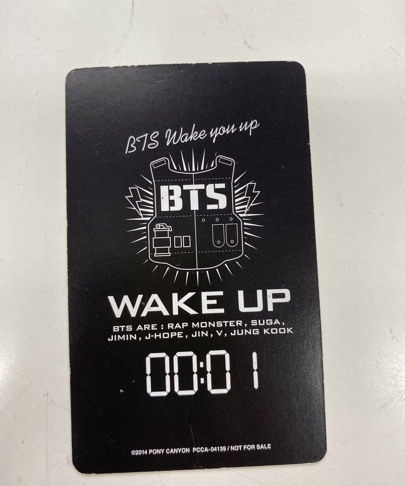 イタミ有り】BTS『WAKE UP』 トレカ【JIMIN】 | K-BOOKS K-POP...