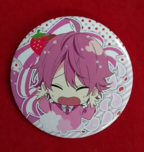 すとろべりーぷりんす さとみ 缶バッジ(SD柄：焦り) | K-BOOKS K