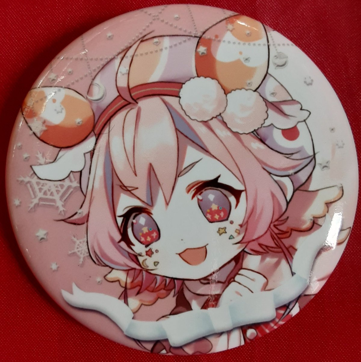 にじさんじクリスマス缶バッジ宇志海いちごまとめ売り