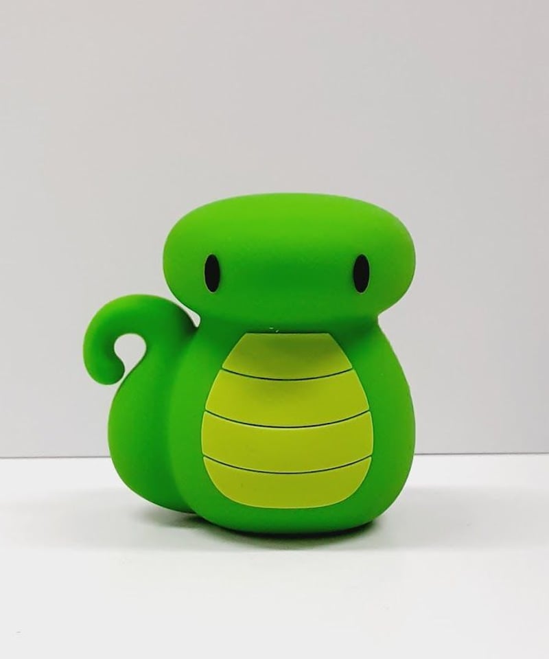 外箱欠品】牛沢 ヘビの命×牛沢 ラバーマスコット(大型種) | K-BOOKS K