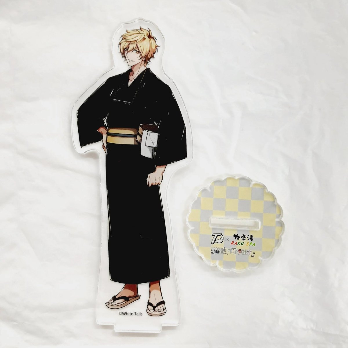 キズ有】White Tails きりやん 『ワイテルズ』×極楽湯・RAKU SPA キズ有】White Tails きりやん 『ワイテルズ』×極楽湯・RAKU SPA