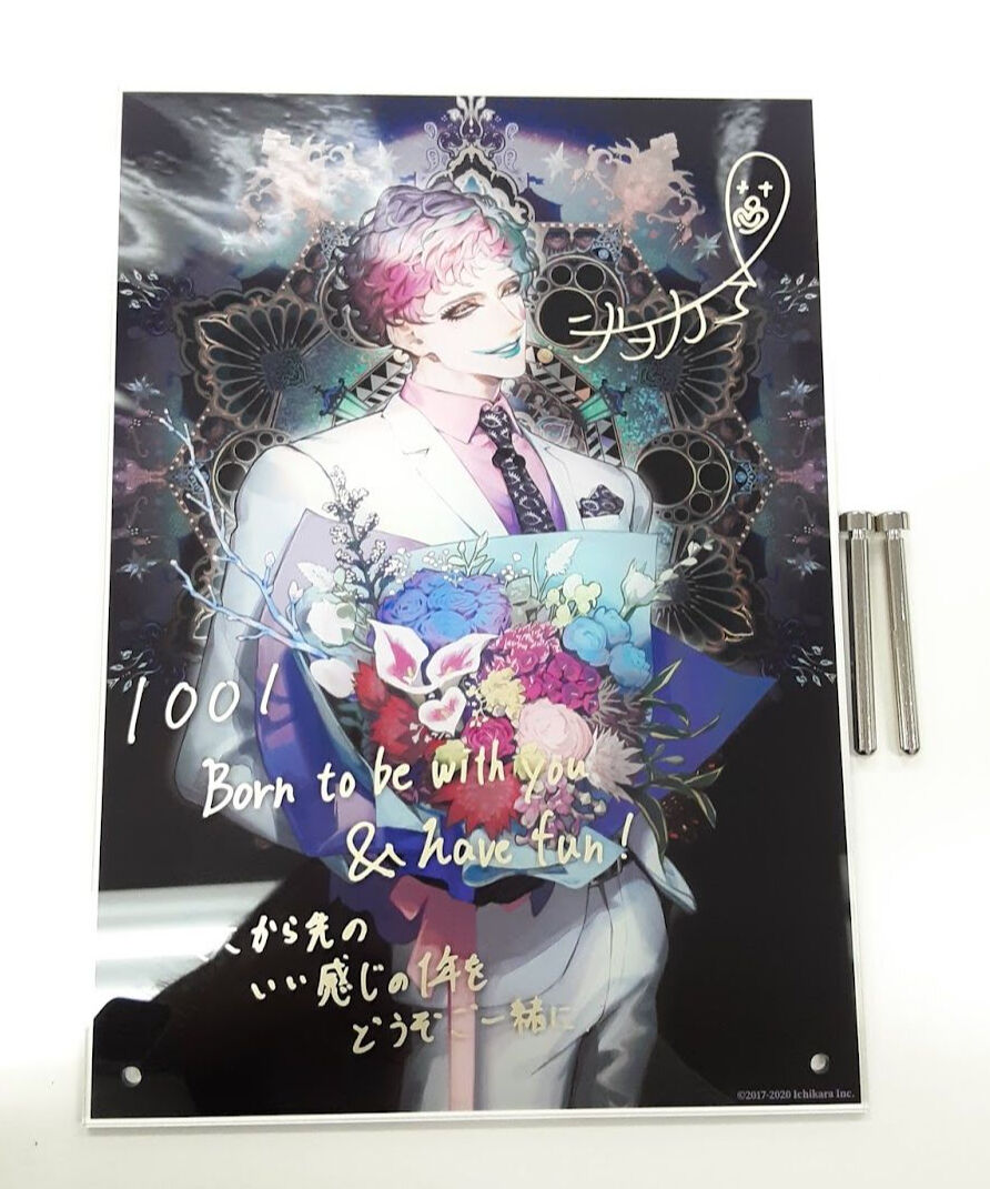 にじさんじ ジョー・力一 誕生日グッズ＆ボイス(2020) アクリルパネル