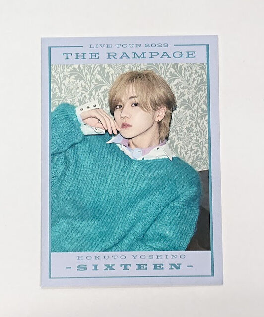 THE RAMPAGE 16 NEXT ROUND フォトカード 吉野北人 ① THE RAMPAGE 16 NEXT ROUND フォトカード 吉野北人 ①