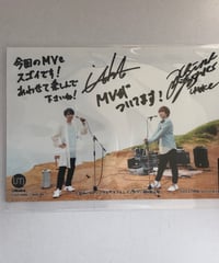 直筆サイン入り】坂田将吾 リモート☆ホスト Club Venere & Club Satur