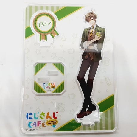 にじさんじ　オリバー・エバンス にじさんじCAFE in SWEETS PARADISE 第3弾　アクリルスタンド