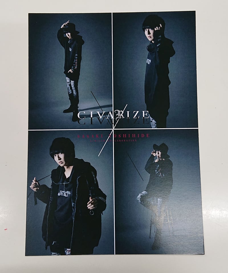 直筆サイン入り】佐々木喜英 × CIVARIZE 購入特典フォトカード