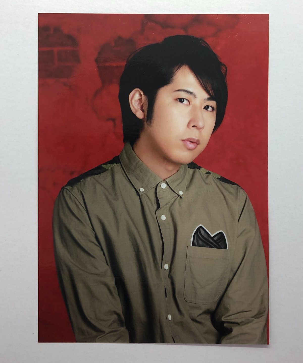 白井悠介 ファン感謝イベントin東京 ブロマイド《背景赤》① | K-BOOKS