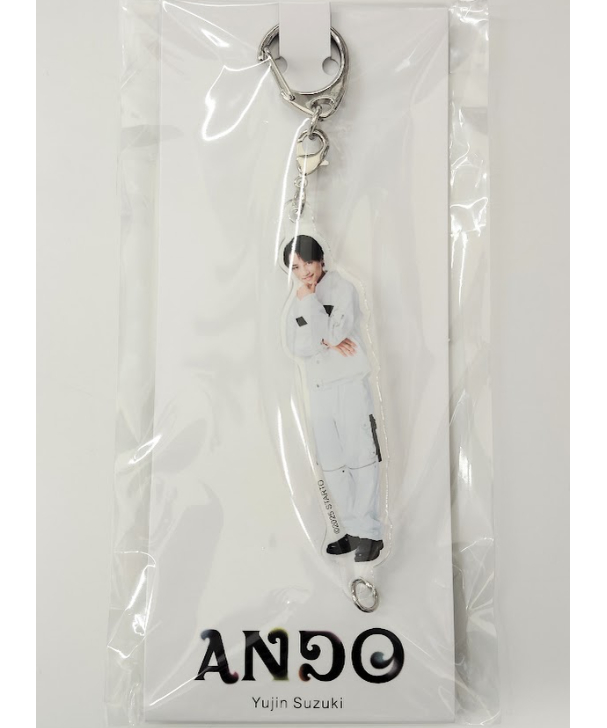 B&ZAI 鈴木悠仁 ストラップ アクリルキーホルダー その他アクスタ プロカ B＆ZAI 主演舞台「ANDO」 アクリルキーホルダー 鈴木悠仁 | K-BOOKS K-P