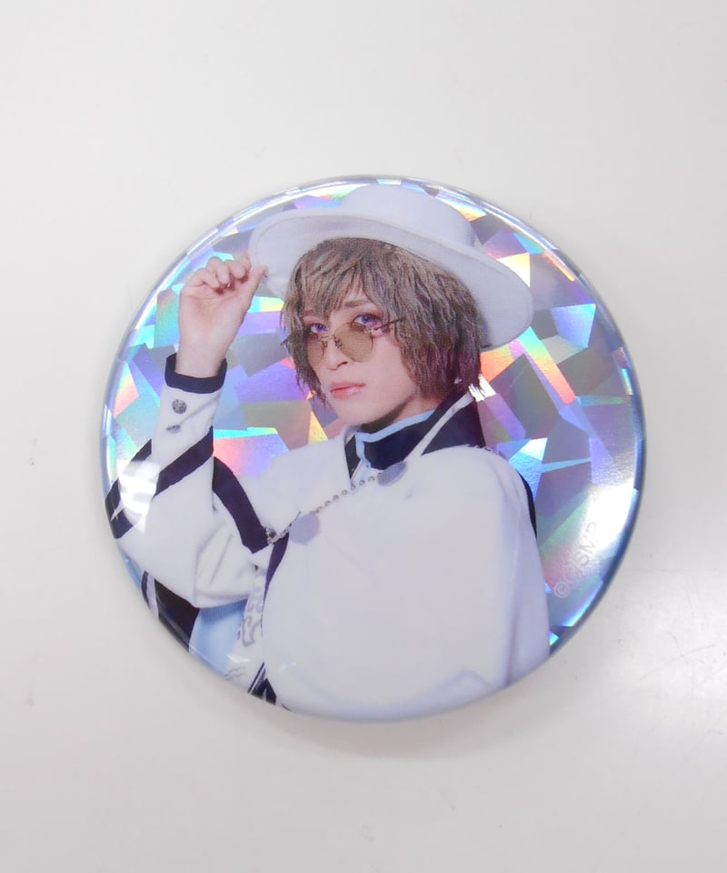 まほステ メモリアルイベント ホログラム缶バッジ ファウスト 矢田悠祐