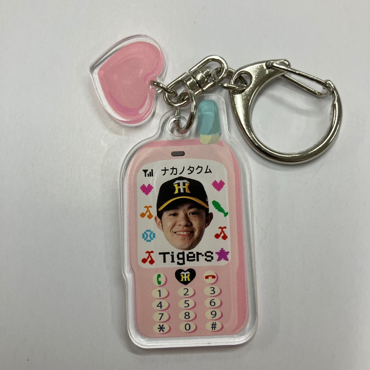 阪神タイガース - 阪神タイガースシークレットキーホルダー（顔） Amazon.co.jp: 阪神タイガース シークレット 似顔絵アクリル