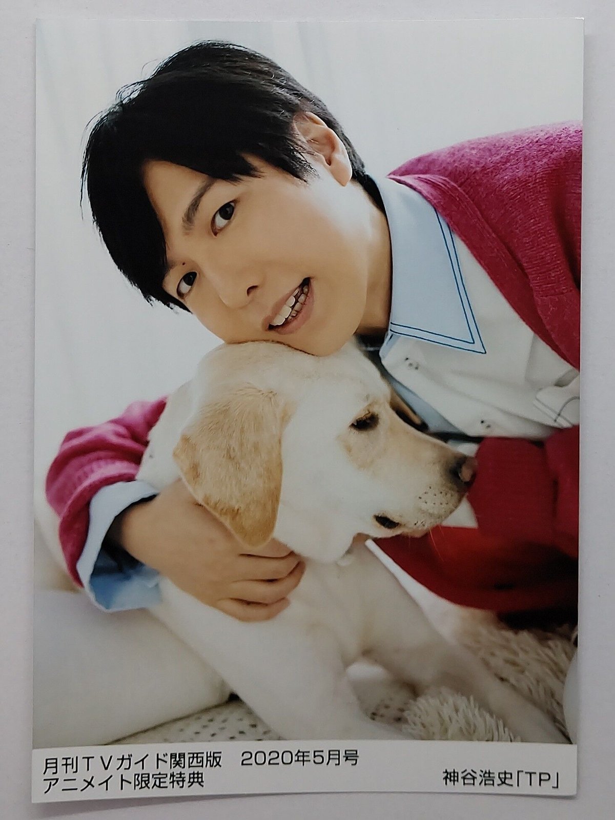 神谷浩史 TVガイド 直筆サイン入りチェキ Oggi12月号に登場！ 声優・神谷浩史さん＆宮野真守さんサイン入り