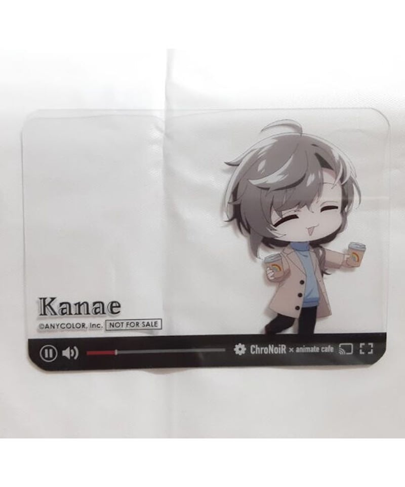 【アニカフェ】ブロマイド/クリアカード にじさんじ 叶 ChroNoiR アニメイトカフェ出張版 画面風クリアカード