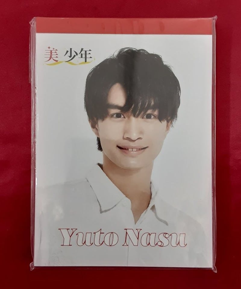 美少年 那須雄登 適わ メモ帳【バラ売り可！】