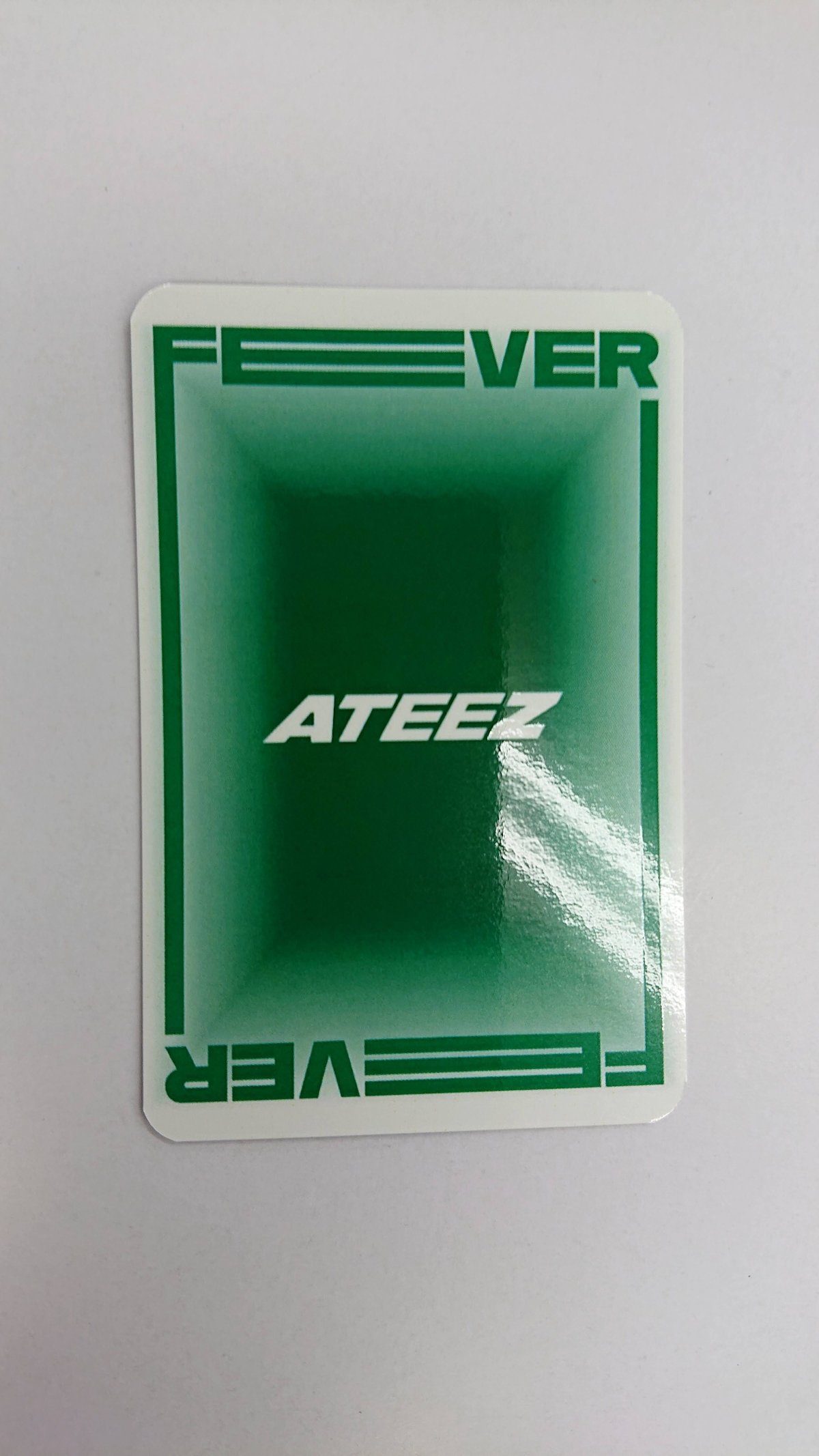 ATEEZ 「ZERO : FEVER Part.3」 whosfan cafe 特典トレカ