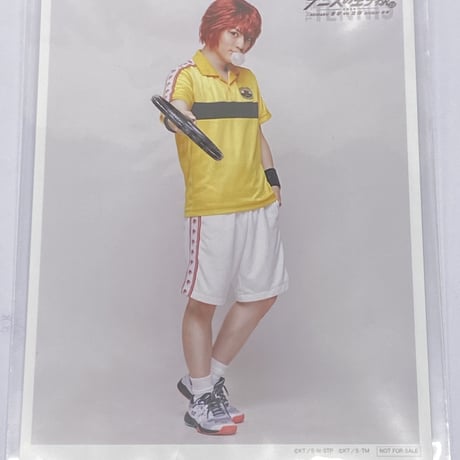 【イタミ有】テニミュ 3rd 全国大会 青学VS立海 後編 丸井ブン太(大薮丘) 座席当選ブロマイド