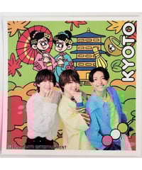 【単品】 「AmBitious LIVE 2025 初めまして全国ツアー AmBitiousをよろしくお願いシャス。」 ご当地ステッカー 京都