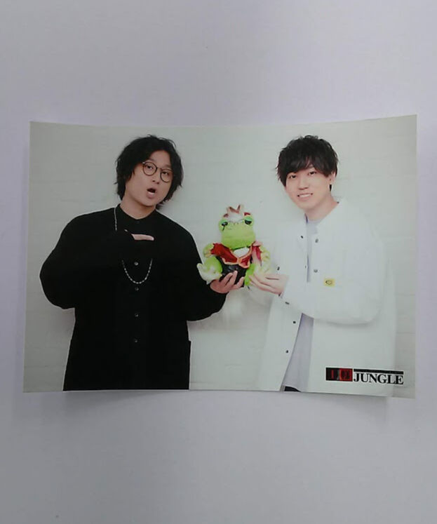 笠間淳 梶原岳人 第216回 王様ジャングル ブロマイド ① | K