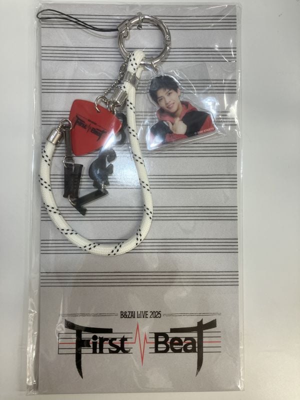 B&ZAI First Beat ストラップキーホルダー 稲葉通陽 B&ZAI LIVE 2025 First Beat」 ストラップキーホルダー 菅田琳寧 |