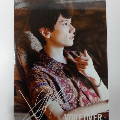 佐藤拓也 VOICE OVER 特典 ポストカード 缶バッジ 佐藤拓也「VOICE