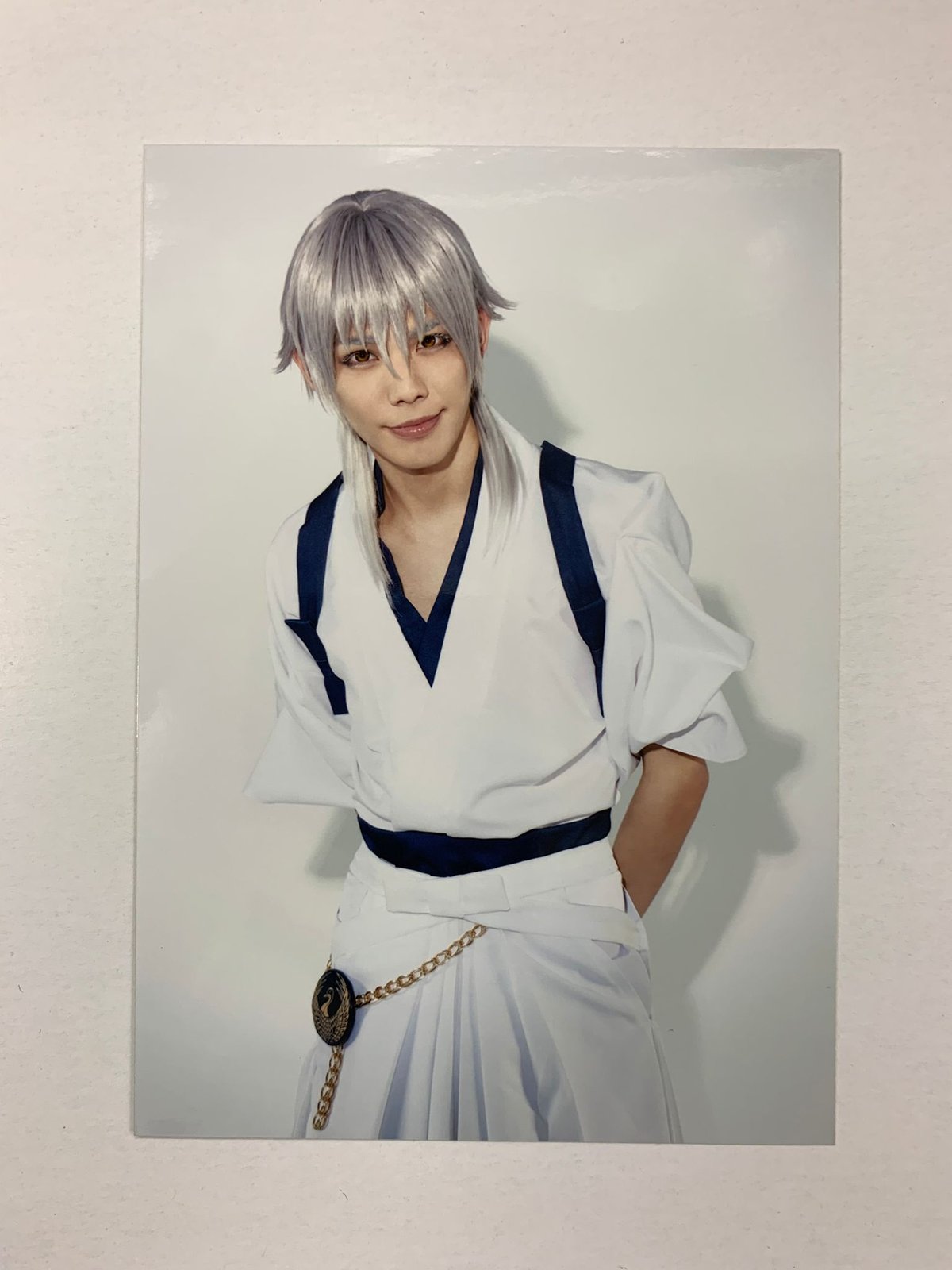 新品★舞台 刀剣乱舞★義伝 暁の独眼竜★2L★ブロマイド 舞台『刀剣乱舞』義伝 暁の独眼竜 鶴丸国永 健人 トレーディング