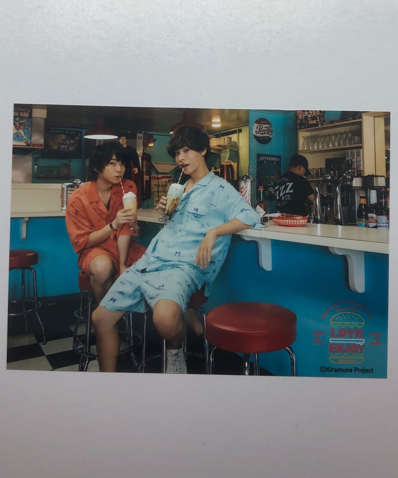 Kiramune Love Enjoy ブロマイド 4枚①【柿原徹也＆岡本信彦】 柿原徹也 岡本信彦 “Love Enjoy” ブロマイド② | K-BOOKS K-POP館