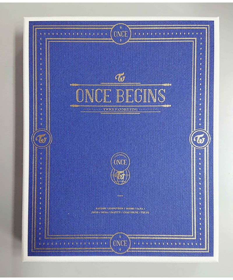 TWICE FANMEETING『ONCE BEGINS』Blu-ray盤 | K-BOOKS...