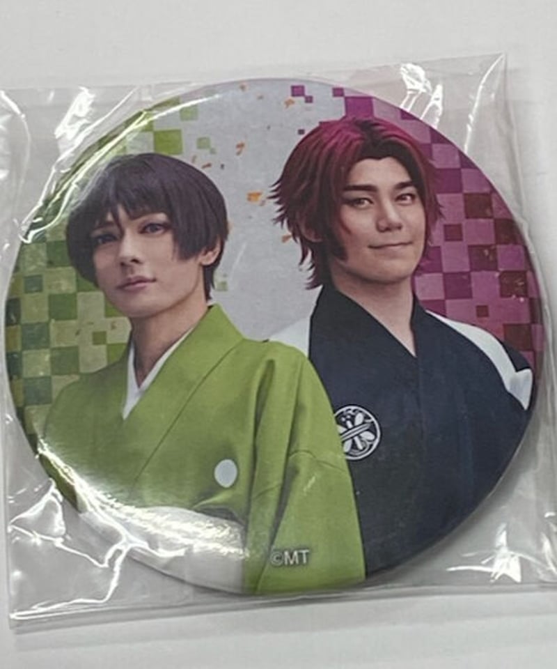 刀ミュ 石切丸 缶バッジ 歌合 刀ミュ 三百年の子守唄(再演) 石切丸＆蜻蛉切 缶バッジ(内番ver.) | K