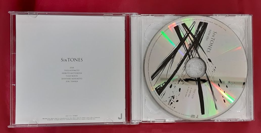 SixTONES CD 「NEW ERA」 DVD付初回盤 | K-BOOKS K-POP館