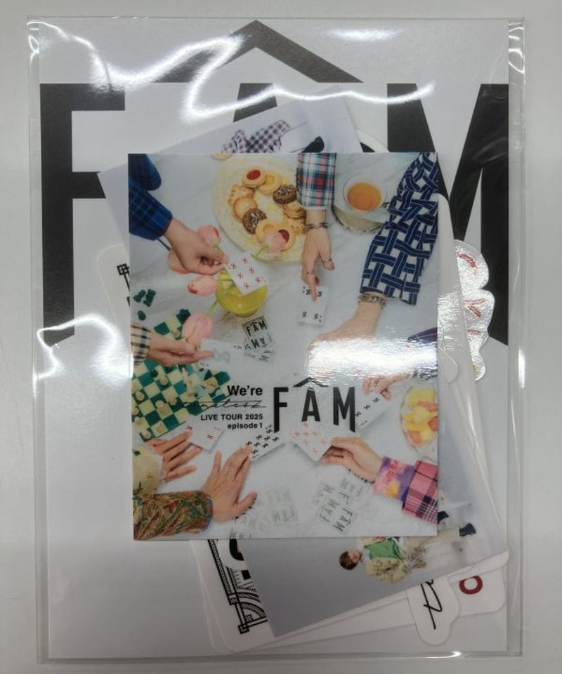 timelesz ツアー　FAM 2個セット We're timelesz LIVE TOUR 2025 episode 1 〜FAM〜」