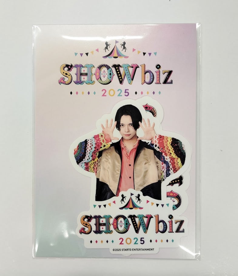 SHOWbiz 2025」ステッカー 少年忍者 織山尚大 | K-BOOKS K-POP館