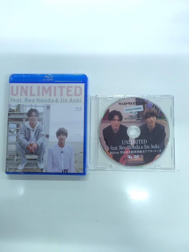 Blu-ray 本田礼生 蒼木陣 UNLIMITED DVD付き 本田礼生・蒼木陣『UNLIMITED feat. Reo Honda & Jin Aoki』Blu