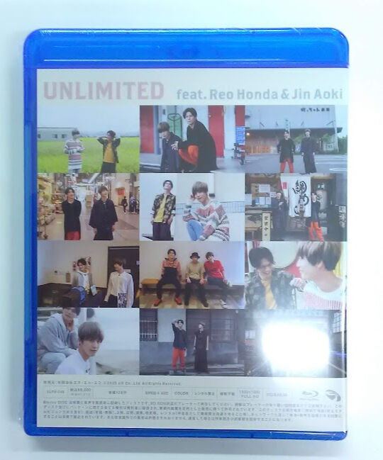 未封品】 『UNLIMITED feat. Reo Honda & Jin Aoki』 Bl