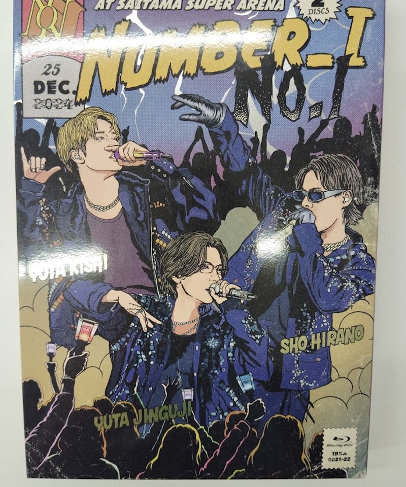 開封品/Blu-ray単品】 Number_i 「Number_i LIVE TOUR 20