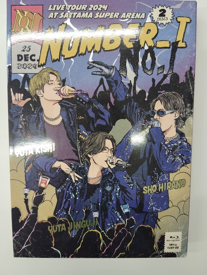 開封品/Blu-ray単品】 Number_i 「Number_i LIVE TOUR 20